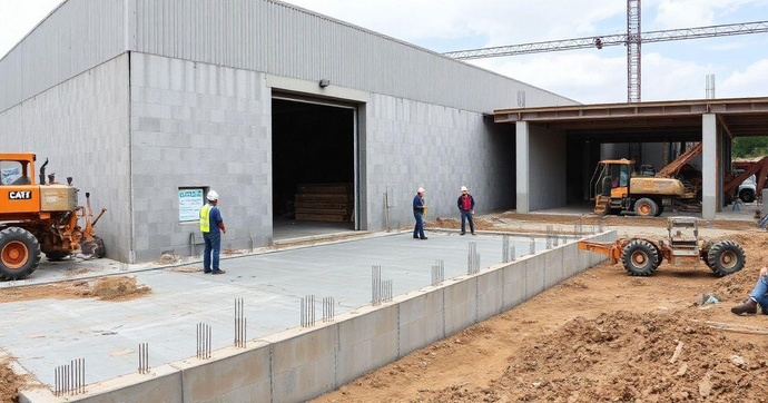 Projeto de Fundação de Galpão Eficiente