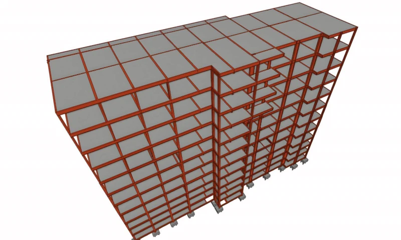 Projeto estrutural edifício hospitalar