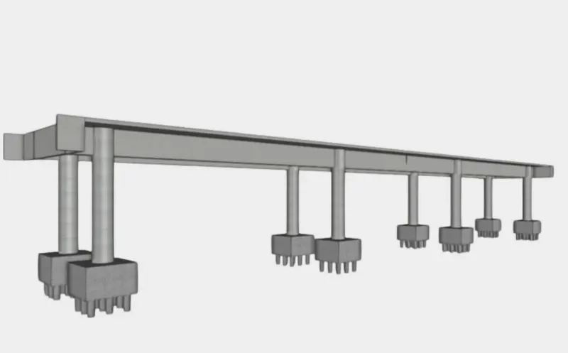 Projeto Ponte de Rodovia